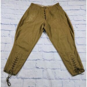 Boy Scout Of America Breeches Trousers Canvas Metal Buttons VINTAGE PRE 40s